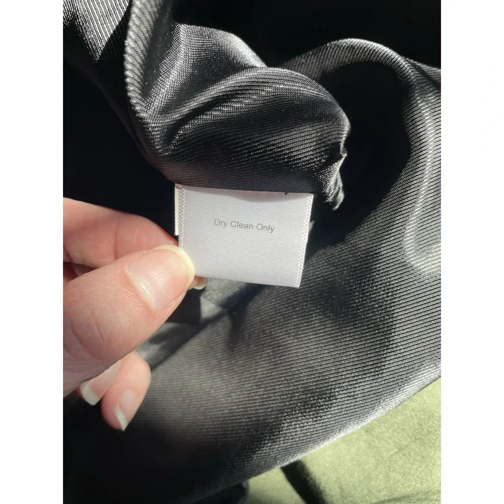 Pronto Uomo Platinum Black 100% Wool Suit Vest Formal Waistcoat Sz 4XL READ